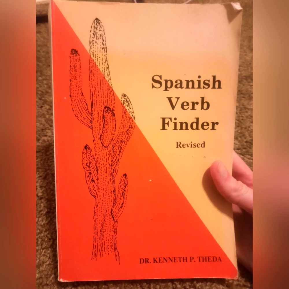 Spanish Verb Finder book